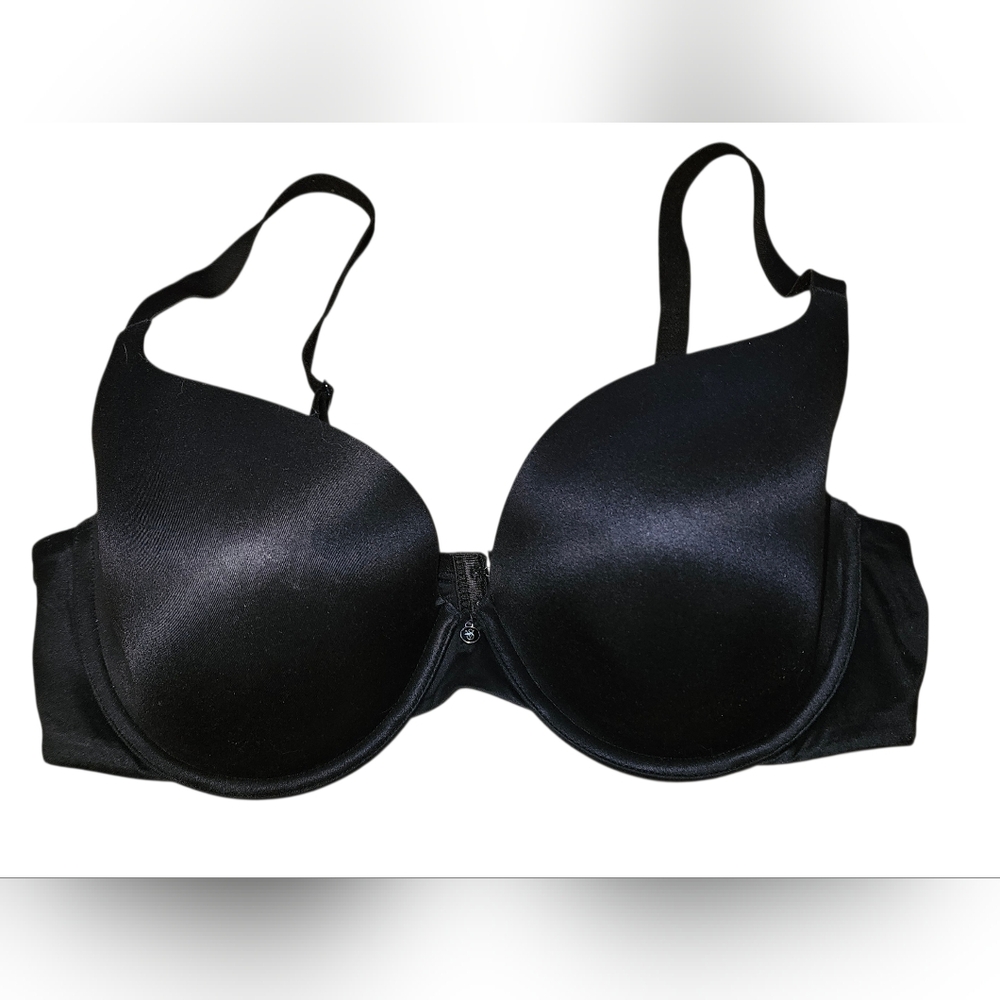Victoria Secret Lined Demi Black Bra 38D